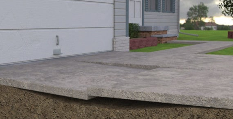 How to Polyjacking a Sinking Concrete Driveway