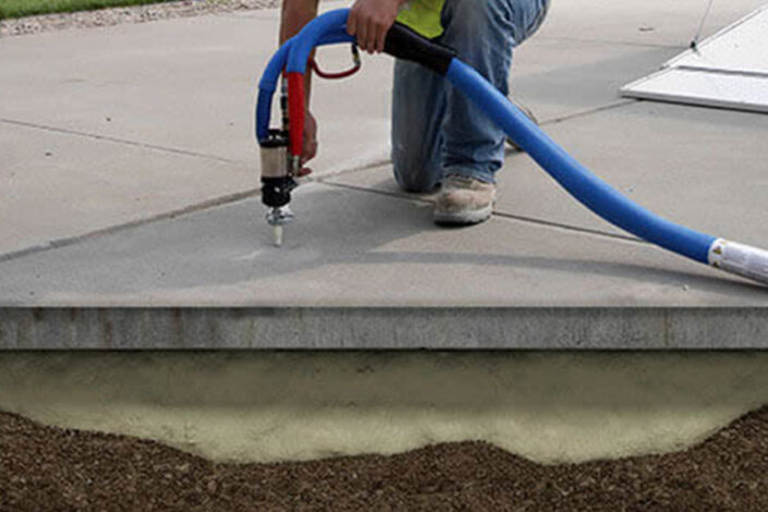 Polyurethane Foam Concrete Leveling Bellaire TX