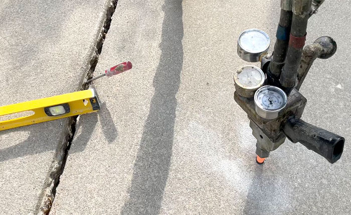 Sinking or uneven basement floor?